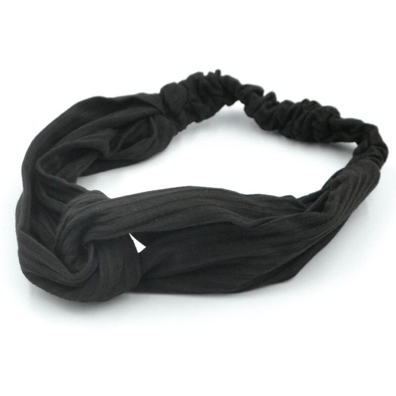 Ободок для волос с узлом в стиле бохо, черный Inna Marka
Ободок для волос с узлом в стиле бохо, черный Inna Marka