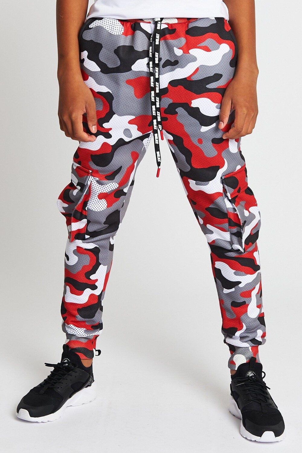 Джоггеры-карго Alpha с камуфляжным принтом Beat Boyz Club, красный
Джоггеры-карго Alpha с камуфляжным принтом Beat Boyz Club, красный