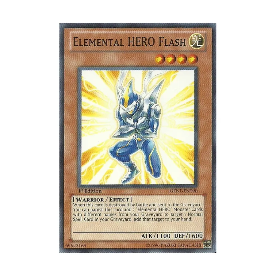 CCG Элементальная вспышка ГЕРОЯ (Обычная), Yu-Gi-Oh - Generation Force - Singles
CCG Элементальная вспышка ГЕРОЯ (Обычная), Yu-Gi-Oh - Generation Force - Singles