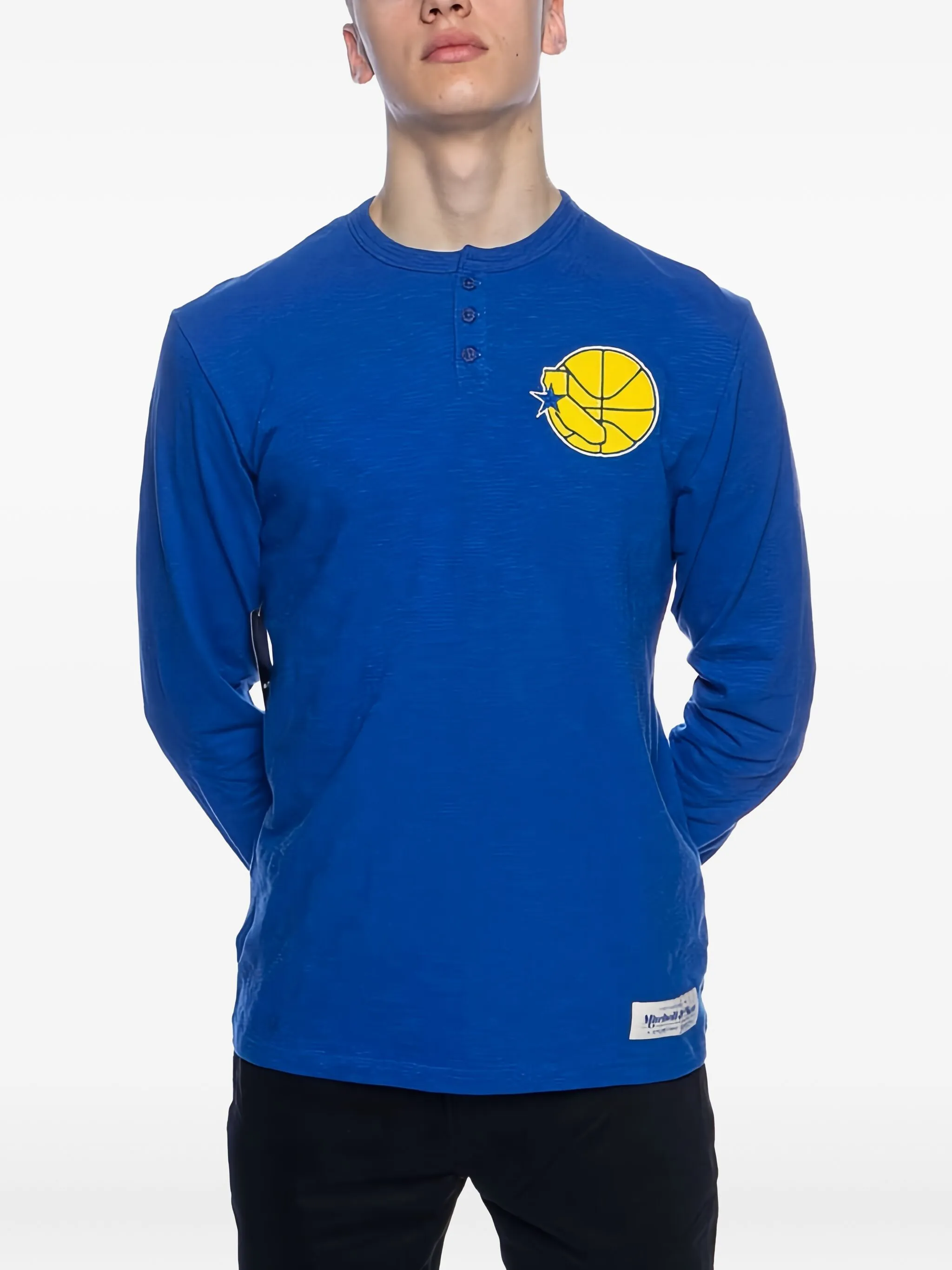 Футболка хенли с логотипом Mitchell & Ness, синий
Футболка хенли с логотипом Mitchell & Ness, синий