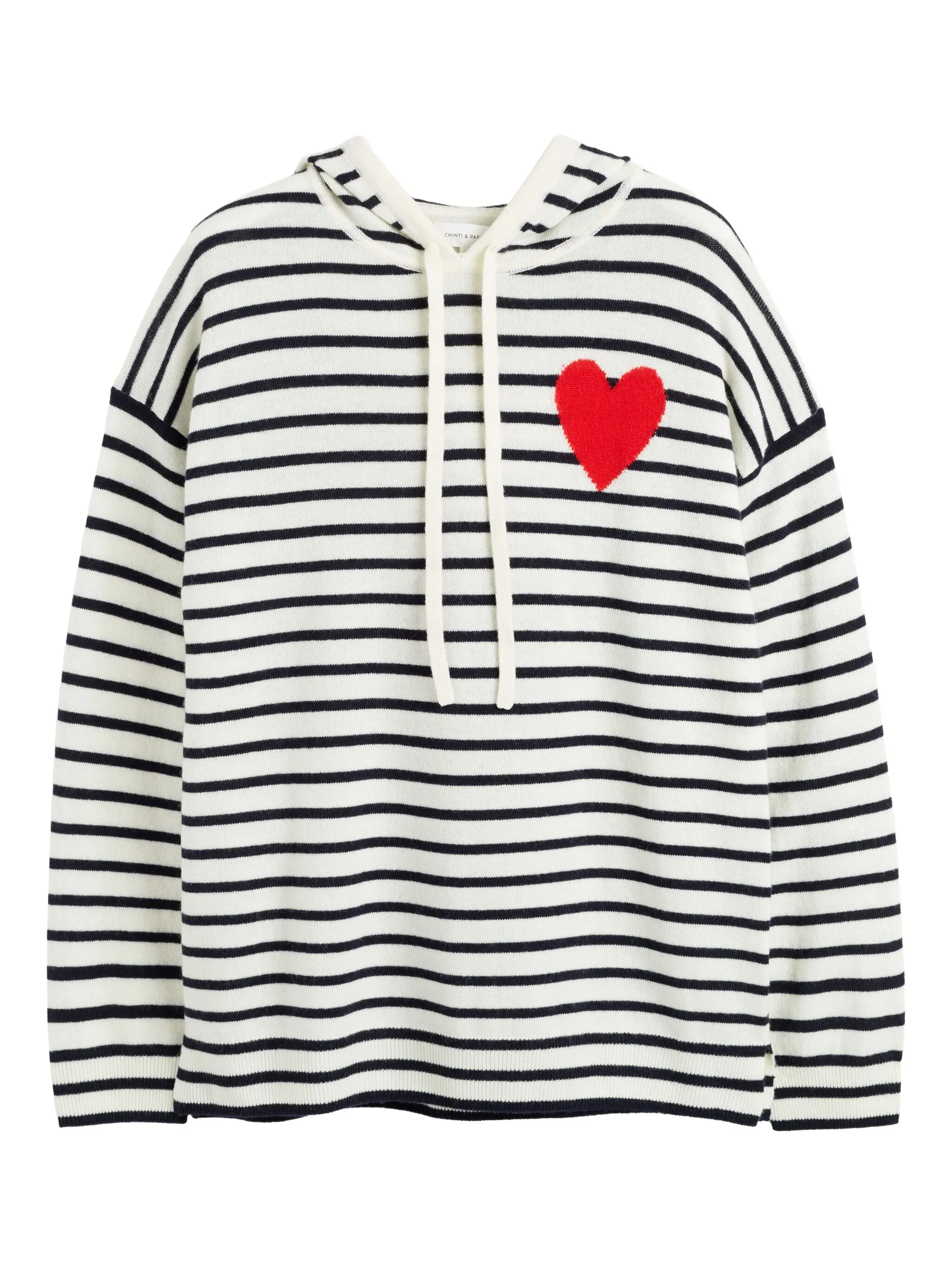 Худи Breton Heart в полоску Chinti & Parker, кремовый
Худи Breton Heart в полоску Chinti & Parker, кремовый