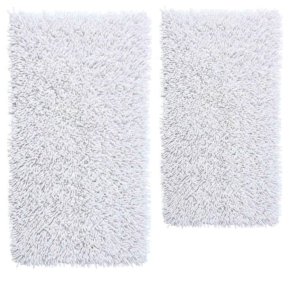 Комплект ковриков для ванной Chenille Shaggy 220 GSF с противоскользящей спинкой — 2 предмета Knightsbridge, белый
Комплект ковриков для ванной Chenille Shaggy 220 GSF с противоскользящей спинкой — 2 предмета Knightsbridge, белый