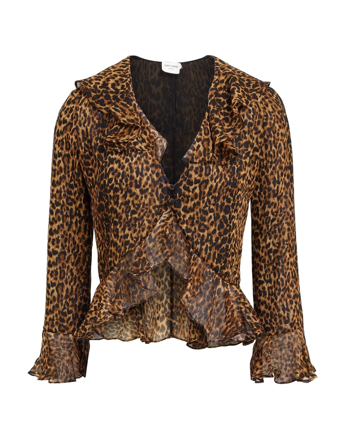 Рубашка Saint Laurent, хаки
Рубашка Saint Laurent, хаки