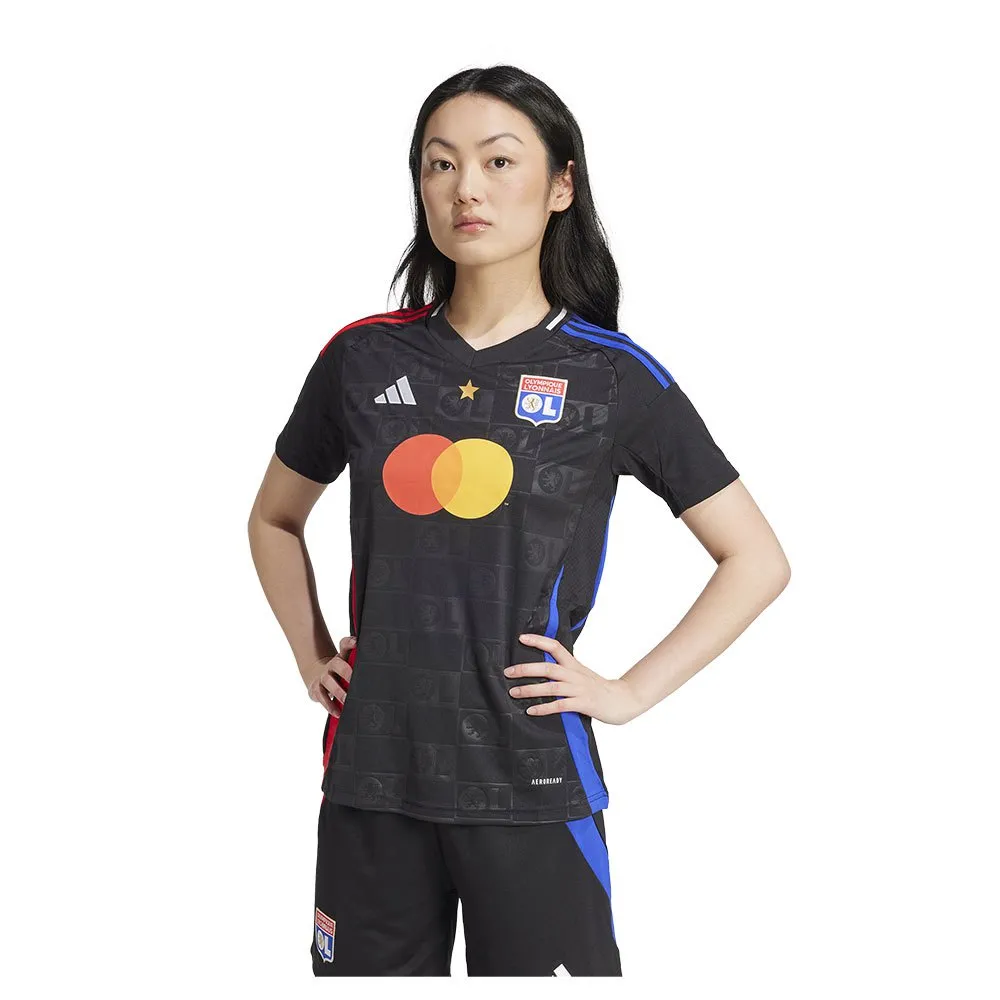 Футболка с коротким рукавом adidas Olympique Lyon 24/25 Away Woman, черный 
Футболка с коротким рукавом adidas Olympique Lyon 24/25 Away Woman, черный