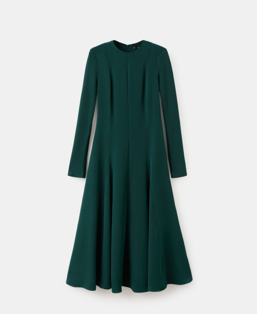 Женское платье А-силуэта с годетами MANGO, Green
Женское платье А-силуэта с годетами MANGO, Green