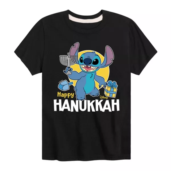 Футболка с рисунком «Счастливой Хануки» для мальчиков 8-20 лет «Лило и Стич» Disney, черный
Футболка с рисунком «Счастливой Хануки» для мальчиков 8-20 лет «Лило и Стич» Disney, черный