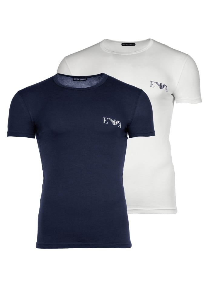 Emporio Armani Комплект из двух футболок темно-синего и белого цвета, Синий, Emporio Armani Комплект из двух футболок темно-синего и белого цвета
Emporio Armani Комплект из двух футболок темно-синего и белого цвета, Синий, Emporio Armani Комплект из двух футболок темно-синего и белого цвета