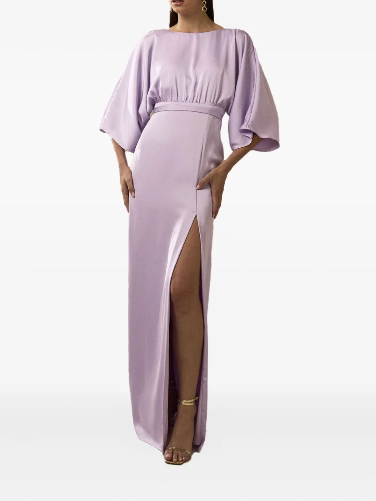 Платье макси с круглым вырезом от Nicole Miller, розовый
Платье макси с круглым вырезом от Nicole Miller, розовый