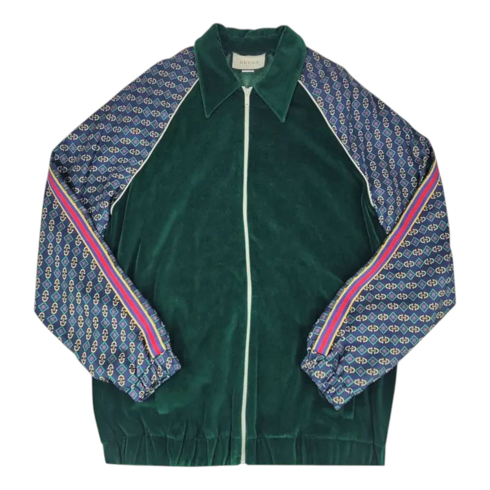 Куртка Gucci Oversized Velvet Mixed Media Jacket 'Green'
Куртка Gucci Oversized Velvet Mixed Media Jacket 'Green'
