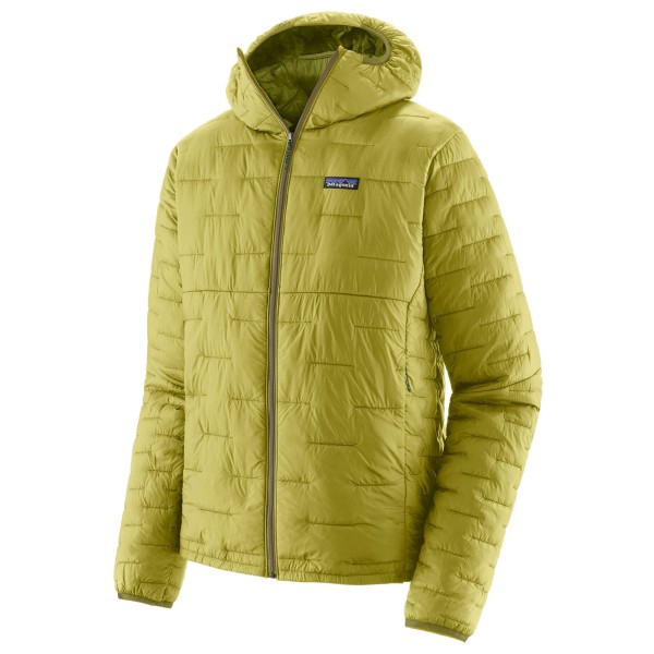 Толстовка с микропуховкой - куртка из синтетического волокна Patagonia, зеленый 
Толстовка с микропуховкой - куртка из синтетического волокна Patagonia, зеленый