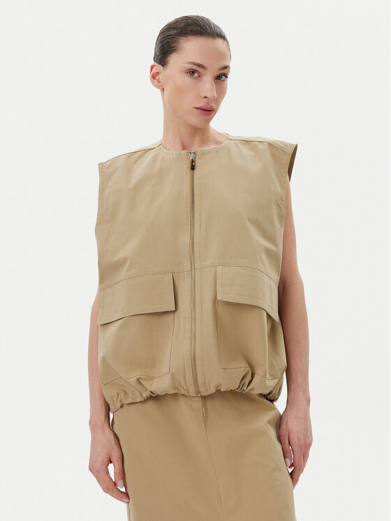 Жилет стандартного кроя 5511150 Herskind, хаки
Жилет стандартного кроя 5511150 Herskind, хаки