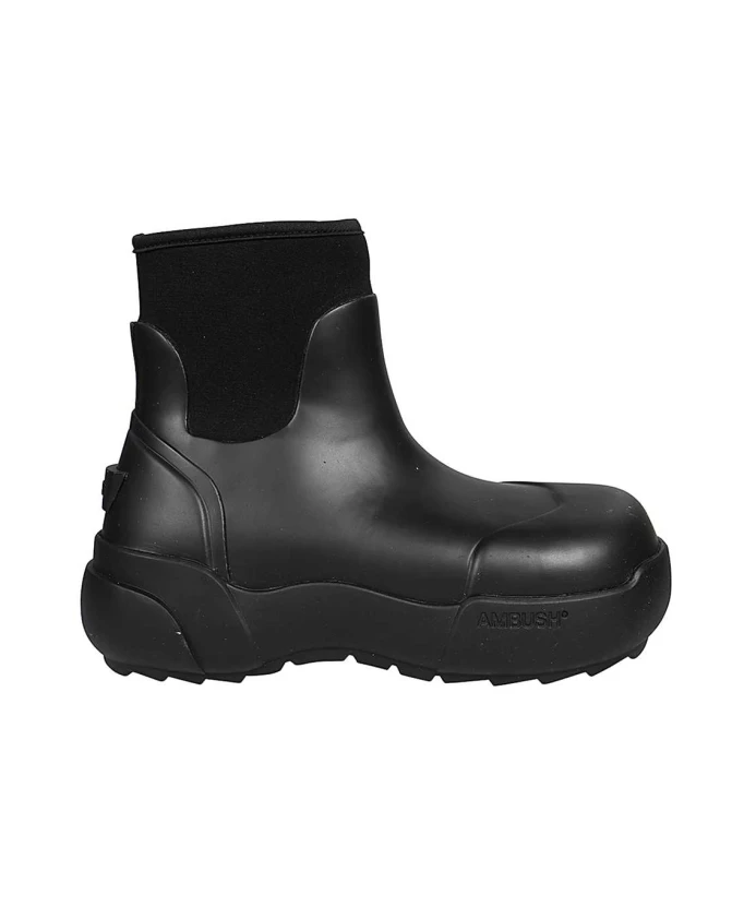 Резиновые сапоги с квадратным носком Ambush, черный
Резиновые сапоги с квадратным носком Ambush, черный