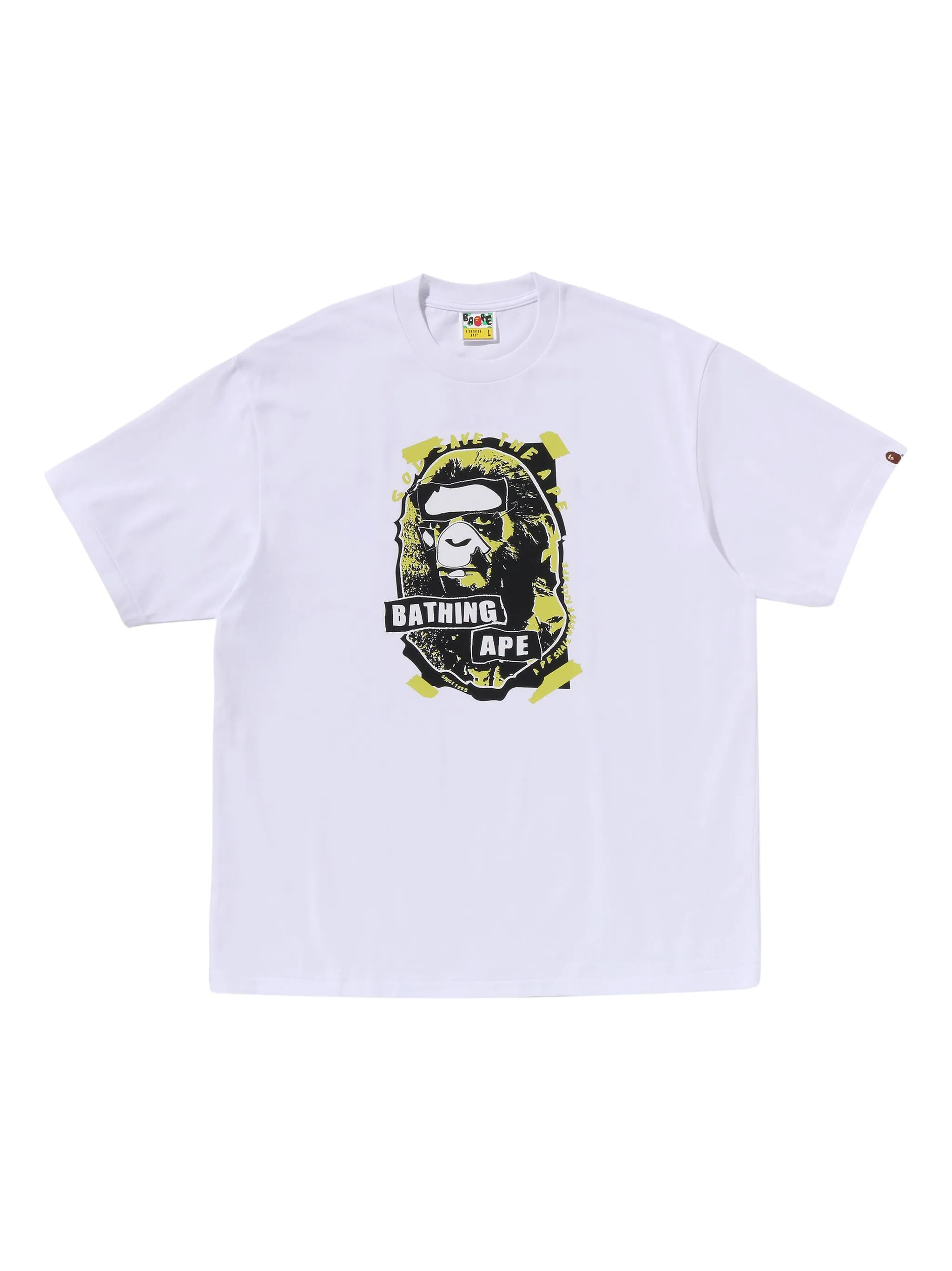 Футболка Graffiti Ape Head A Bathing Ape, белый
Футболка Graffiti Ape Head A Bathing Ape, белый