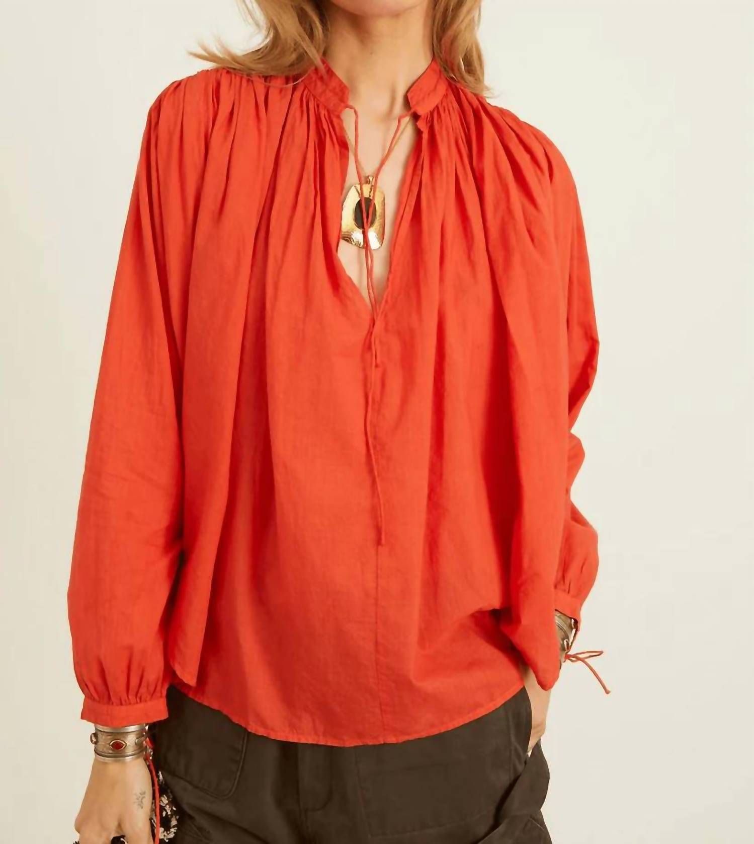 Сигарный топ красного цвета Laurence Bras
Сигарный топ красного цвета Laurence Bras