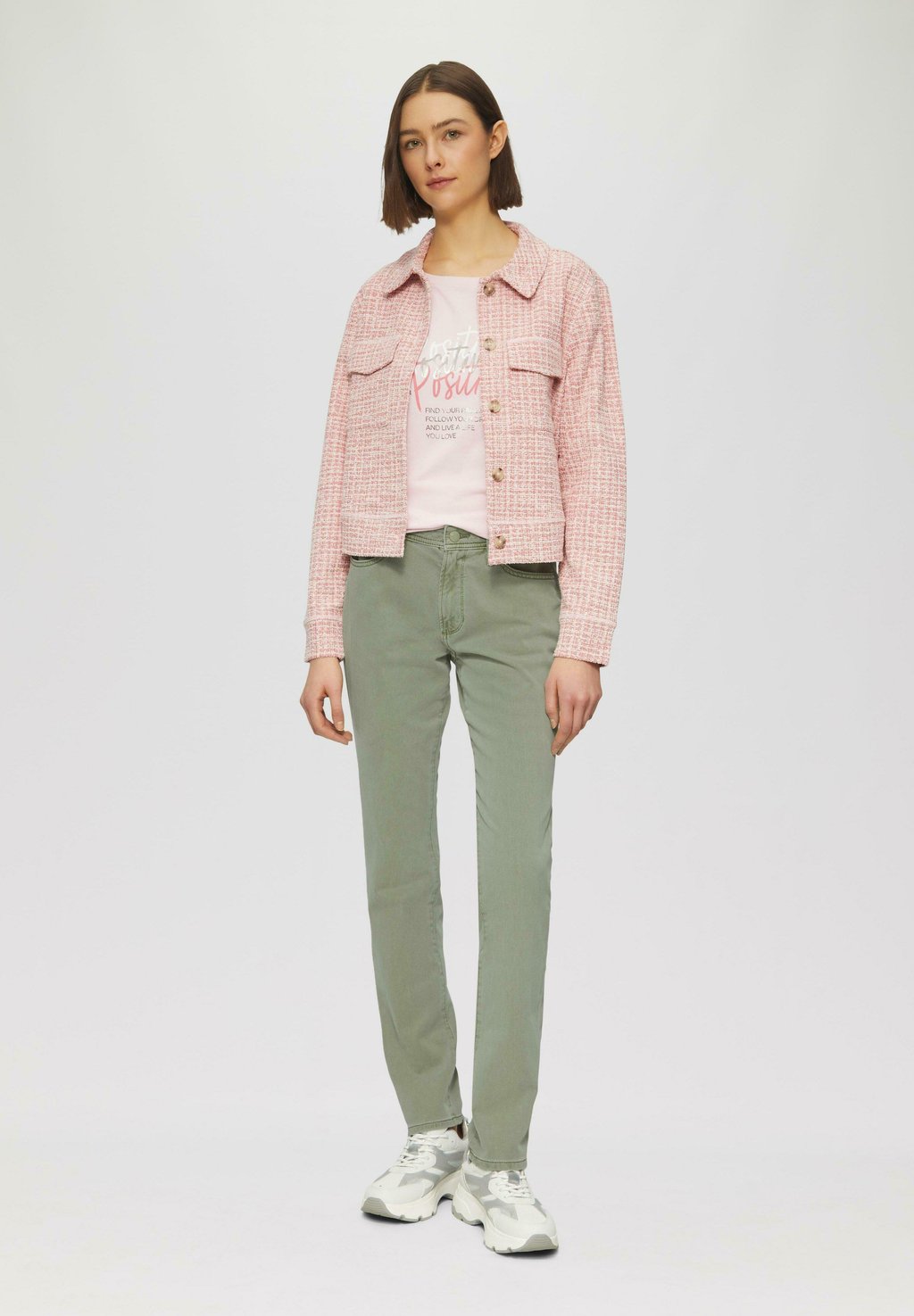 Джинсы прямого покроя s.Oliver, зеленый
Джинсы прямого покроя s.Oliver, зеленый