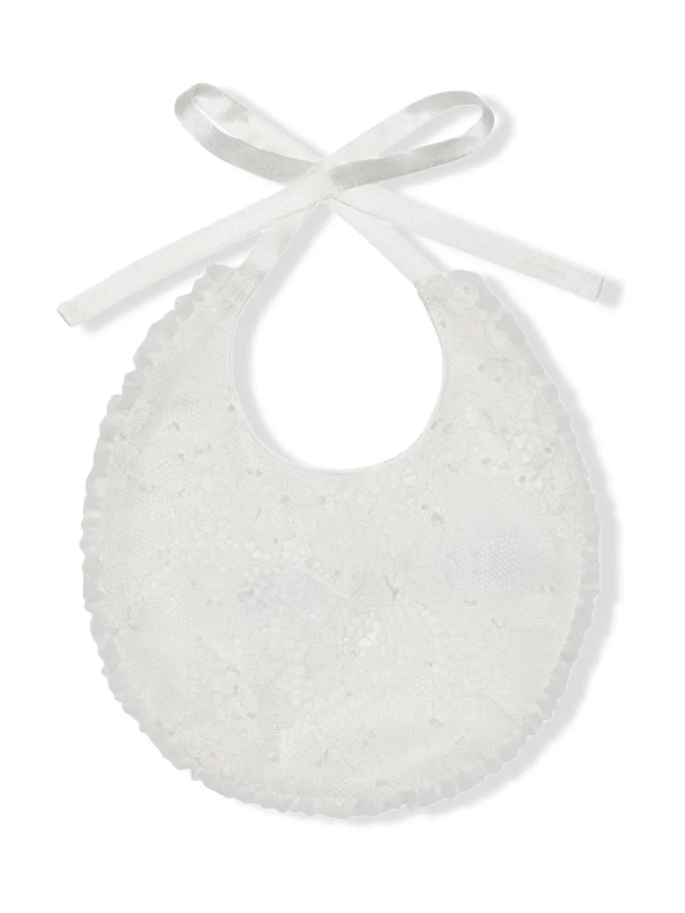 Нагрудник с кружевом Dolce & Gabbana Kids, белый
Нагрудник с кружевом Dolce & Gabbana Kids, белый