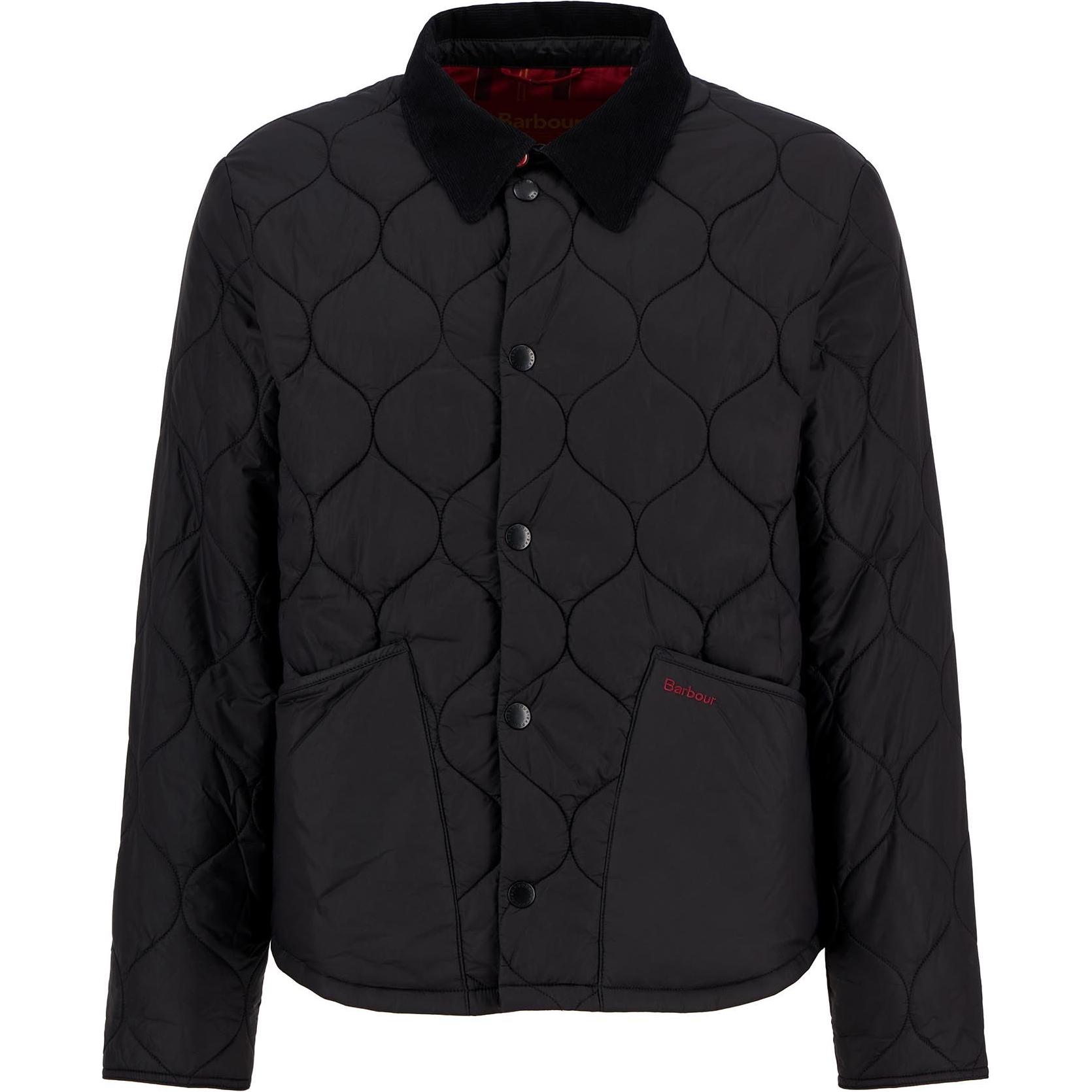 BARBOUR Пуховик мужской черный, Black
BARBOUR Пуховик мужской черный, Black