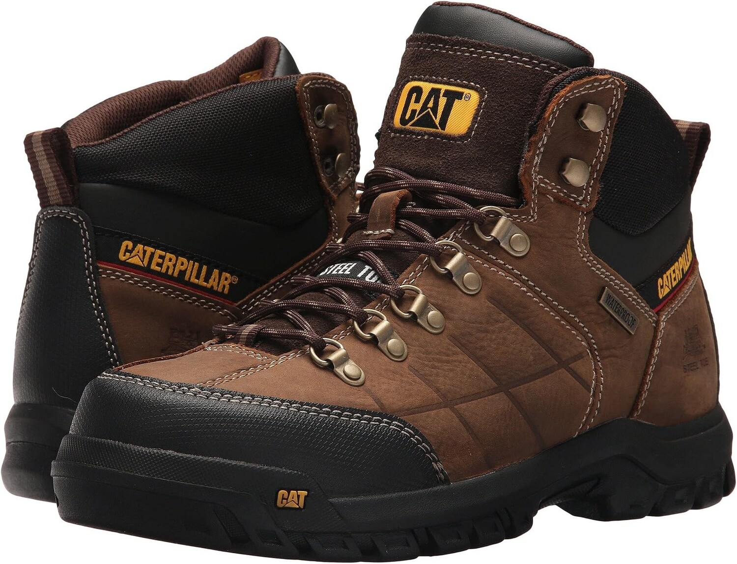 Рабочая обувь водонепроницаемая со стальным носком Threshold Waterproof Steel Toe Caterpillar, коричневый
Рабочая обувь водонепроницаемая со стальным носком Threshold Waterproof Steel Toe Caterpillar, коричневый