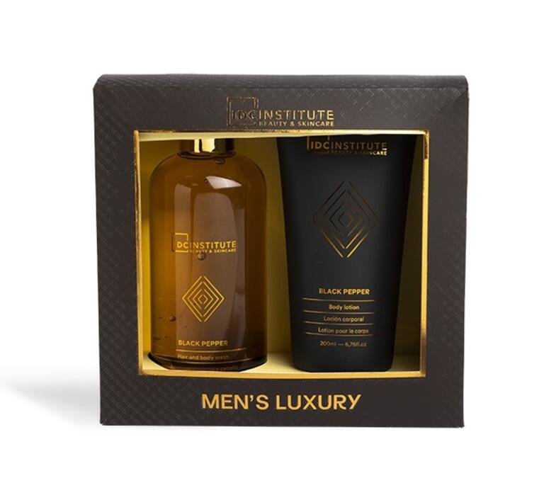 Роскошный косметический набор для мужчин подарочный гель + бальзам IDC 1 шт
Роскошный косметический набор для мужчин подарочный гель + бальзам IDC 1 шт