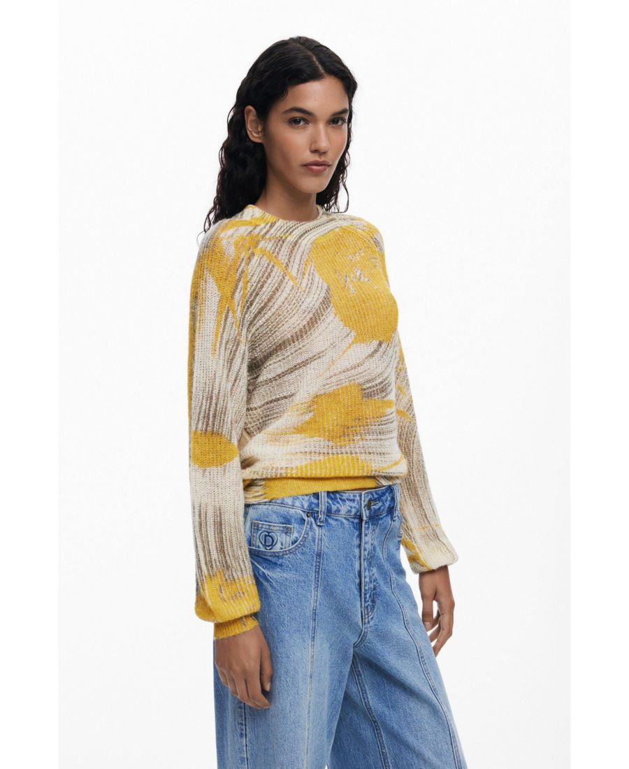 Женский свитер с художественной текстурой Desigual, Yellow
Женский свитер с художественной текстурой Desigual, Yellow