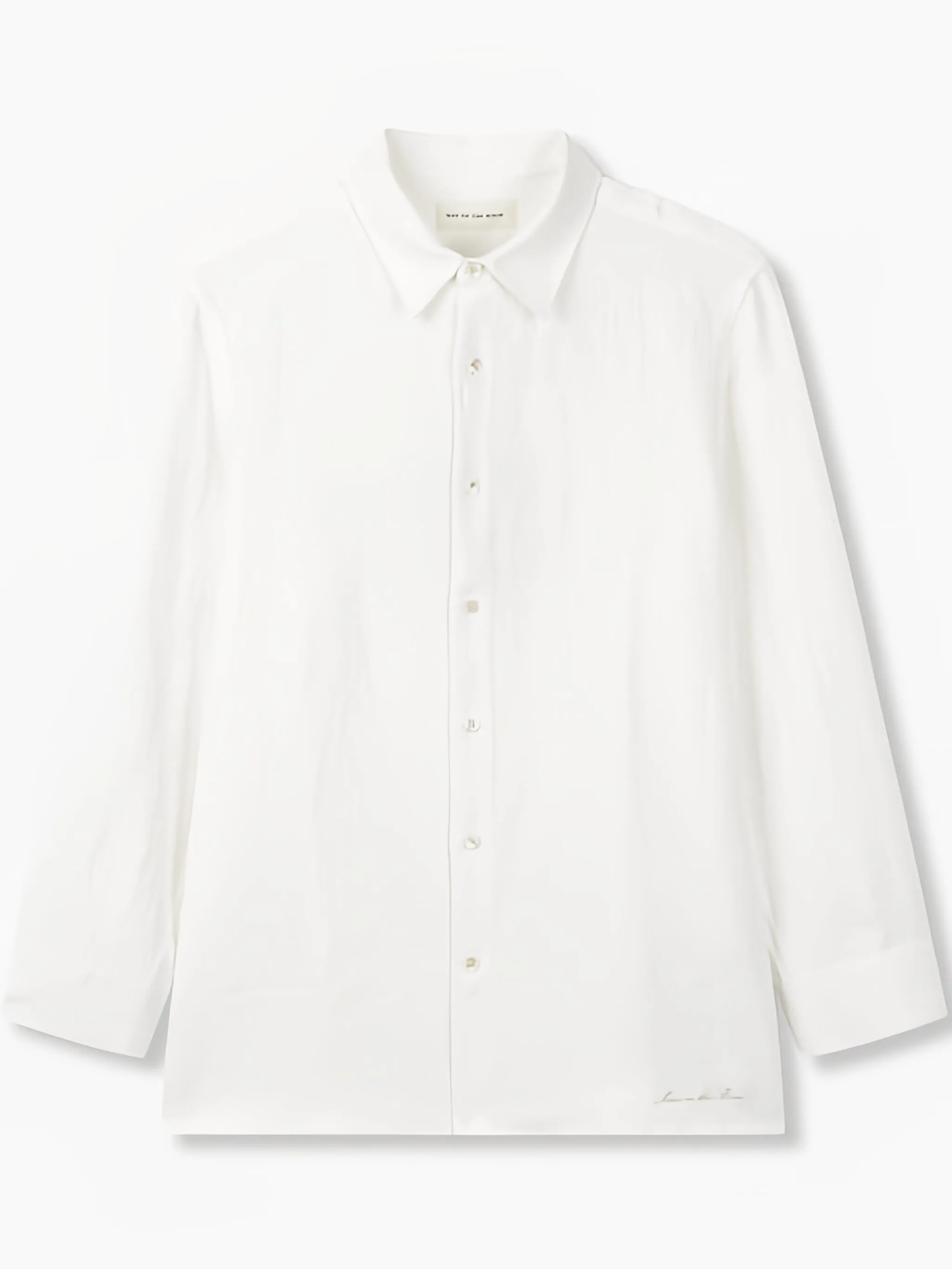 Рубашка с вышитым логотипом Man On The Boon., белый
Рубашка с вышитым логотипом Man On The Boon., белый