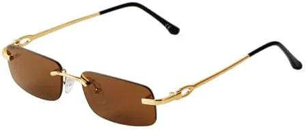 Винтажные коричневые прямоугольные солнцезащитные очки без оправы 2026 года для мужчин, очки с прозрачными линзами, безрамочные очки для женщин MTZJH, C3
Винтажные коричневые прямоугольные солнцезащитные очки без оправы 2026 года для мужчин, очки с прозрачными линзами, безрамочные очки для женщин MTZJH, C3