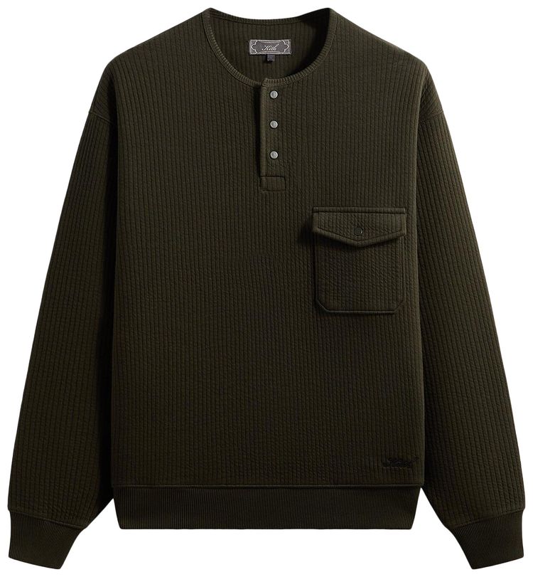 Полосатая футболка Kith Striped Interlock Samson Henley, черный
Полосатая футболка Kith Striped Interlock Samson Henley, черный