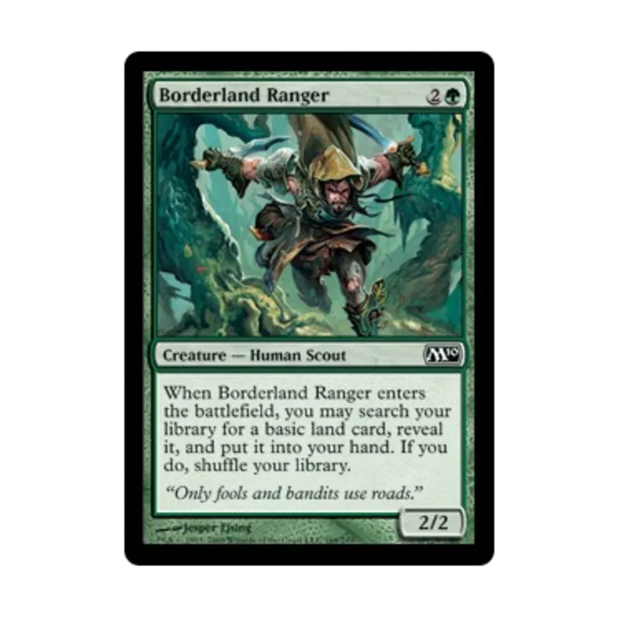 CCG Пограничный рейнджер (C) (фольга), MTG - Magic 2010
CCG Пограничный рейнджер (C) (фольга), MTG - Magic 2010