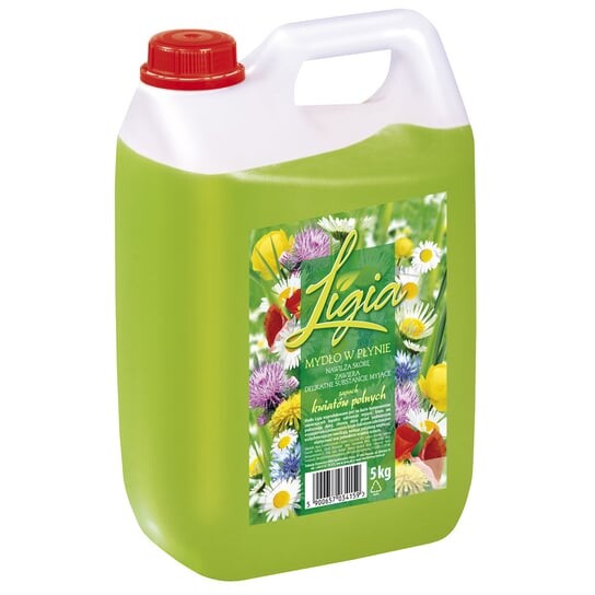 Жидкое мыло Лигия с ароматом полевых цветов 5кг., Ligia
Жидкое мыло Лигия с ароматом полевых цветов 5кг., Ligia