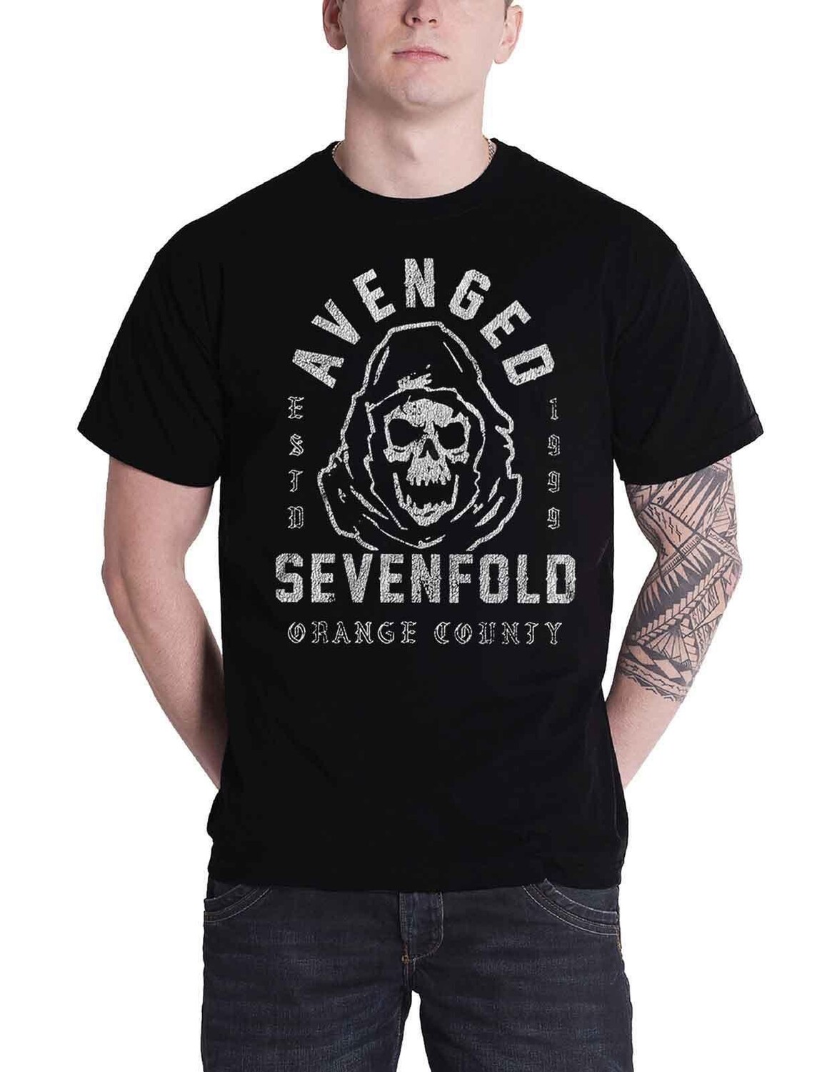Футболка So Grim Orange County Avenged Sevenfold, черный
Футболка So Grim Orange County Avenged Sevenfold, черный