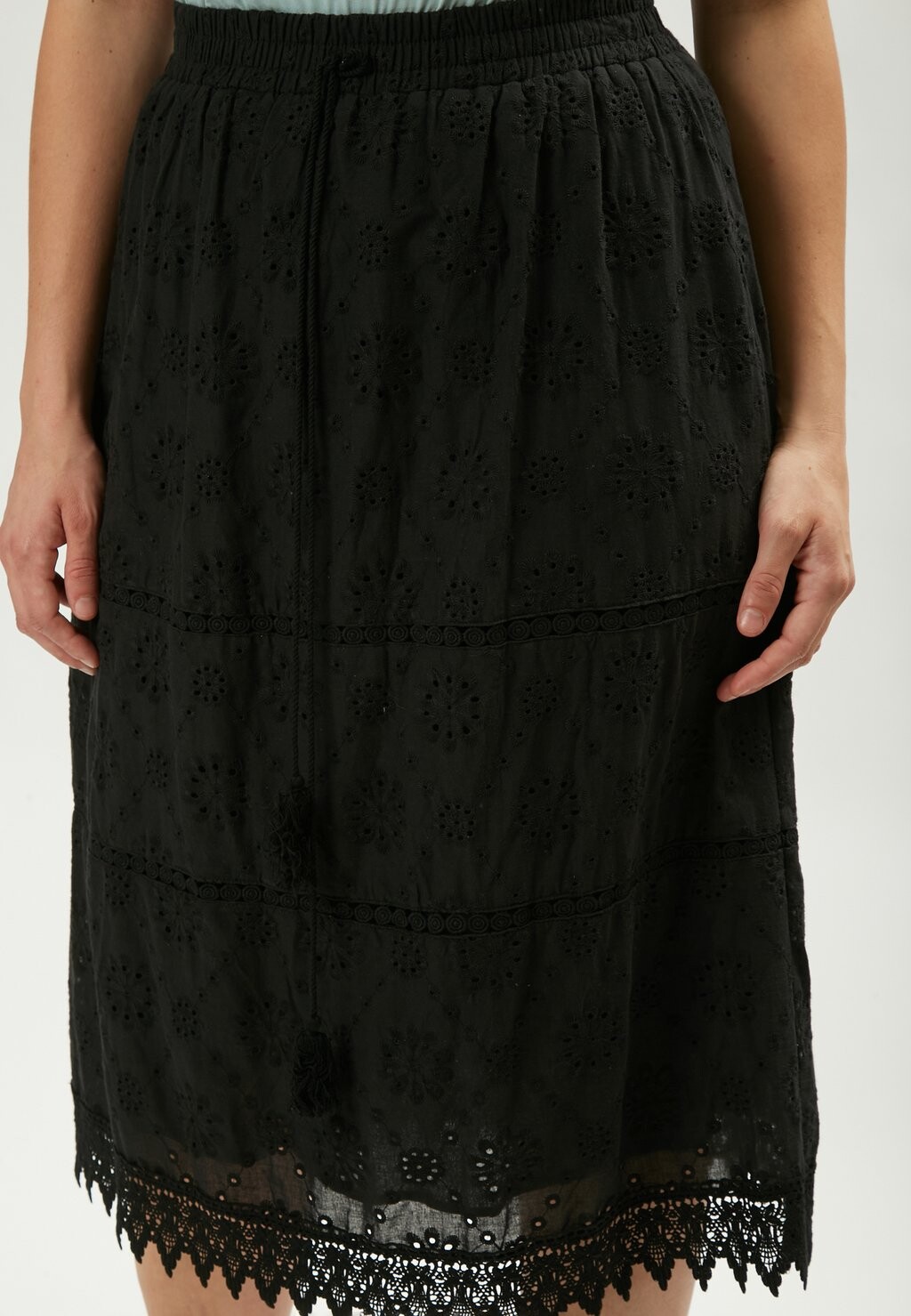 Юбка А-силуэта Positano Maison Form'elle, черная
Юбка А-силуэта Positano Maison Form'elle, черная