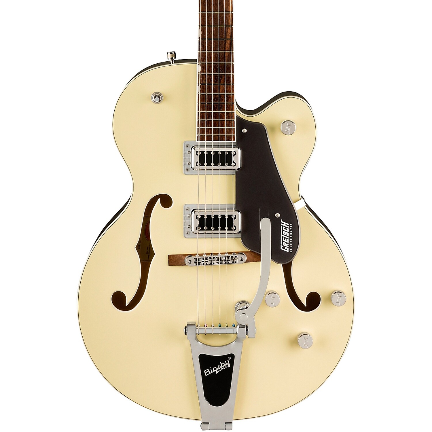 Gretsch Guitars G5420T Electromatic Classic Hollowbody Электрогитара с одинарным вырезом, двухцветная винтажная белая/лондонская серая
Gretsch Guitars G5420T Electromatic Classic Hollowbody Электрогитара с одинарным вырезом, двухцветная винтажная белая/лондонская серая