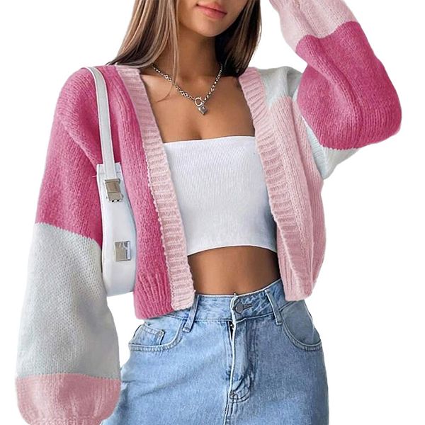 Женский кардиган с укороченным кроем и пышными рукавами Clearflower, Pink
Женский кардиган с укороченным кроем и пышными рукавами Clearflower, Pink