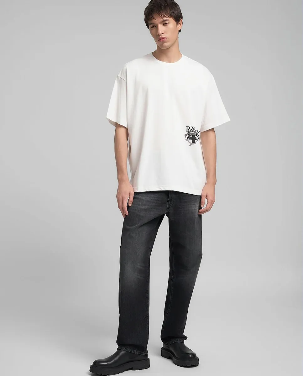 Мужская футболка с длинным рукавом и круглым вырезом Replay, белый
Мужская футболка с длинным рукавом и круглым вырезом Replay, белый