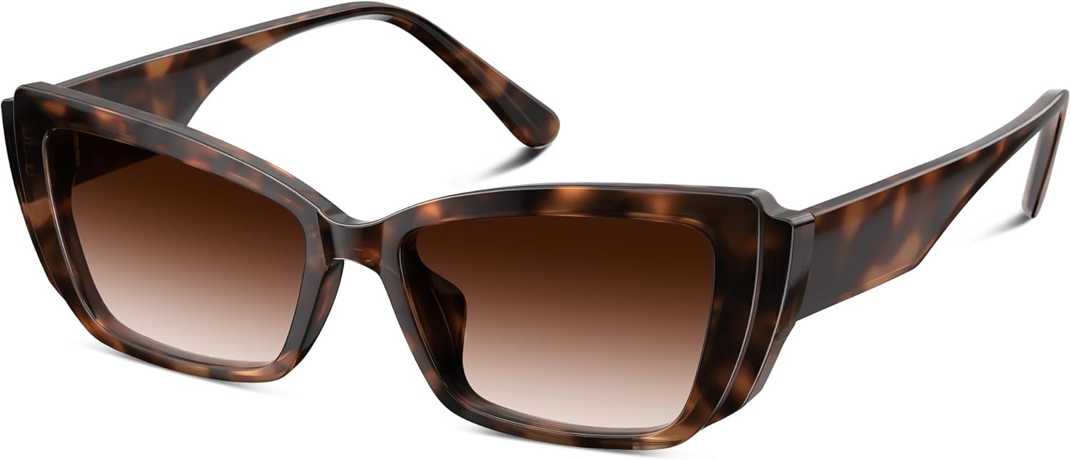 Модные поляризованные солнцезащитные очки для женщин в стиле ретро, прямоугольные очки «кошачий глаз», защита от УФ-излучения, легкая оправа в стиле 90-х Vcarsian, A1-leopard Frame Progressive Tea Slices
Модные поляризованные солнцезащитные очки для женщин в стиле ретро, прямоугольные очки «кошачий глаз», защита от УФ-излучения, легкая оправа в стиле 90-х Vcarsian, A1-leopard Frame Progressive Tea Slices