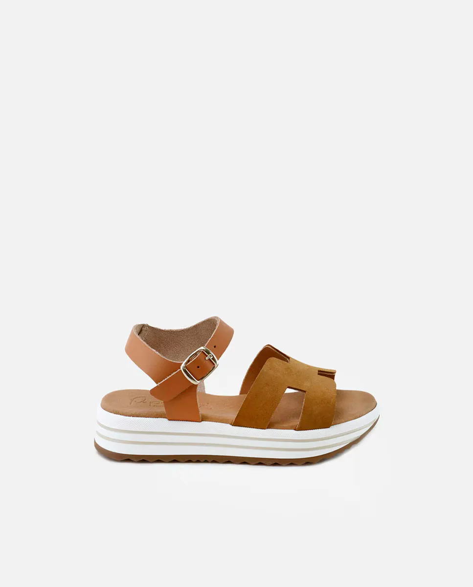 Сандалии для девочек из замши и кожи на платформе с гелевой стелькой Eli 1957, коричневый
Сандалии для девочек из замши и кожи на платформе с гелевой стелькой Eli 1957, коричневый