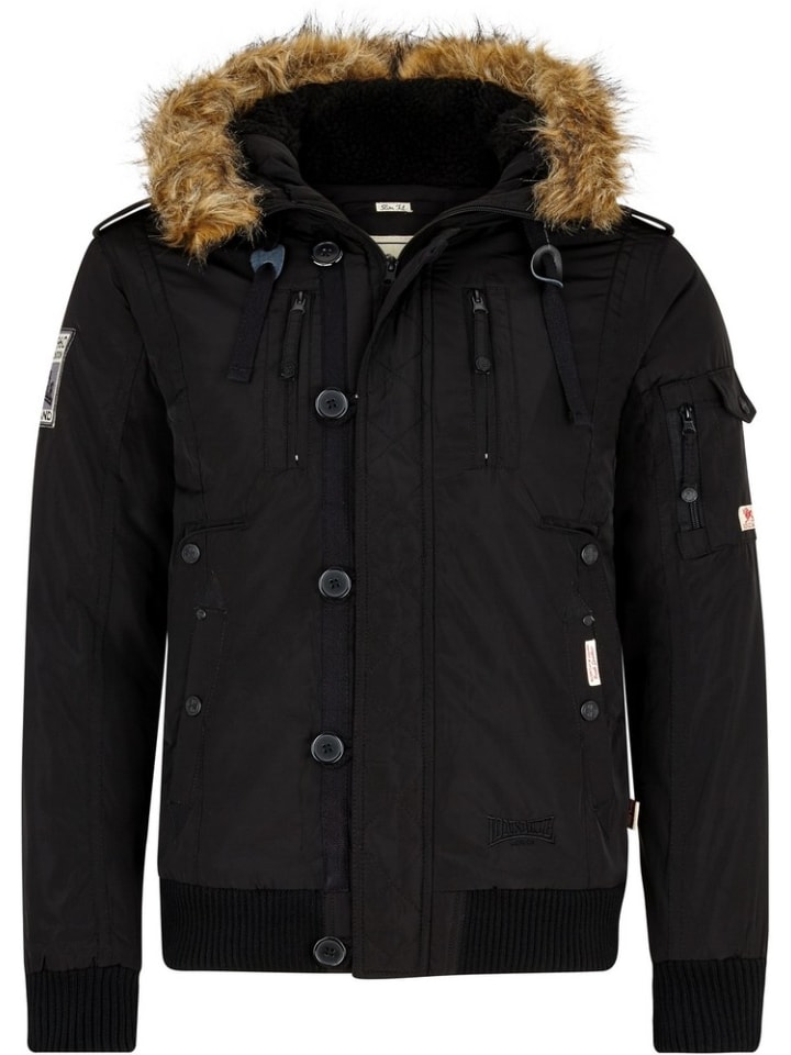 Зимняя куртка Jarreth Lonsdale, черный
Зимняя куртка Jarreth Lonsdale, черный