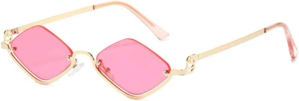 Роскошные металлические солнцезащитные очки в полуободковой оправе с бриллиантами для женщин, в стиле ретро, простые повседневные, для мужчин, с защитой от УФ-излучения UV400 UATXTAU, Golden Pink
Роскошные металлические солнцезащитные очки в полуободковой оправе с бриллиантами для женщин, в стиле ретро, простые повседневные, для мужчин, с защитой от УФ-излучения UV400 UATXTAU, Golden Pink