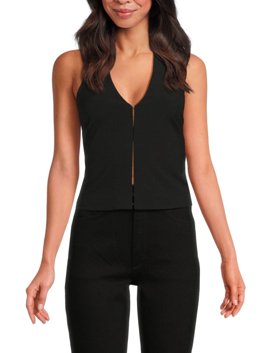 Топ-халтер из смеси шерсти и шерсти Ирины rag & bone, черный
Топ-халтер из смеси шерсти и шерсти Ирины rag & bone, черный