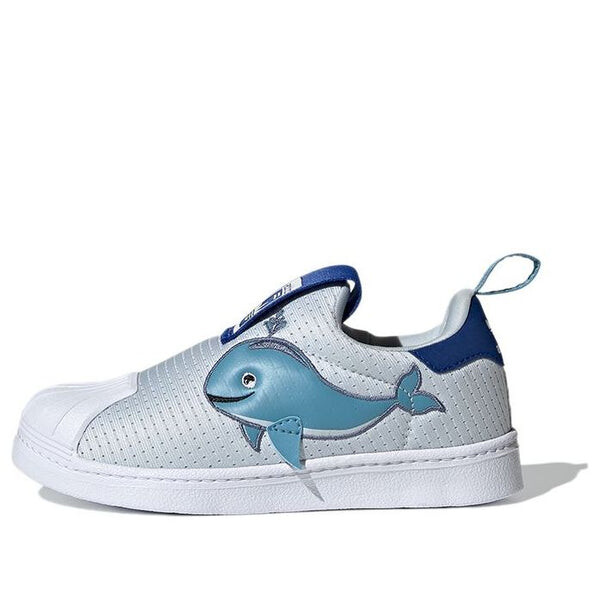 Кроссовки superstar 360 primeblue little kid Adidas, белый 
Кроссовки superstar 360 primeblue little kid Adidas, белый