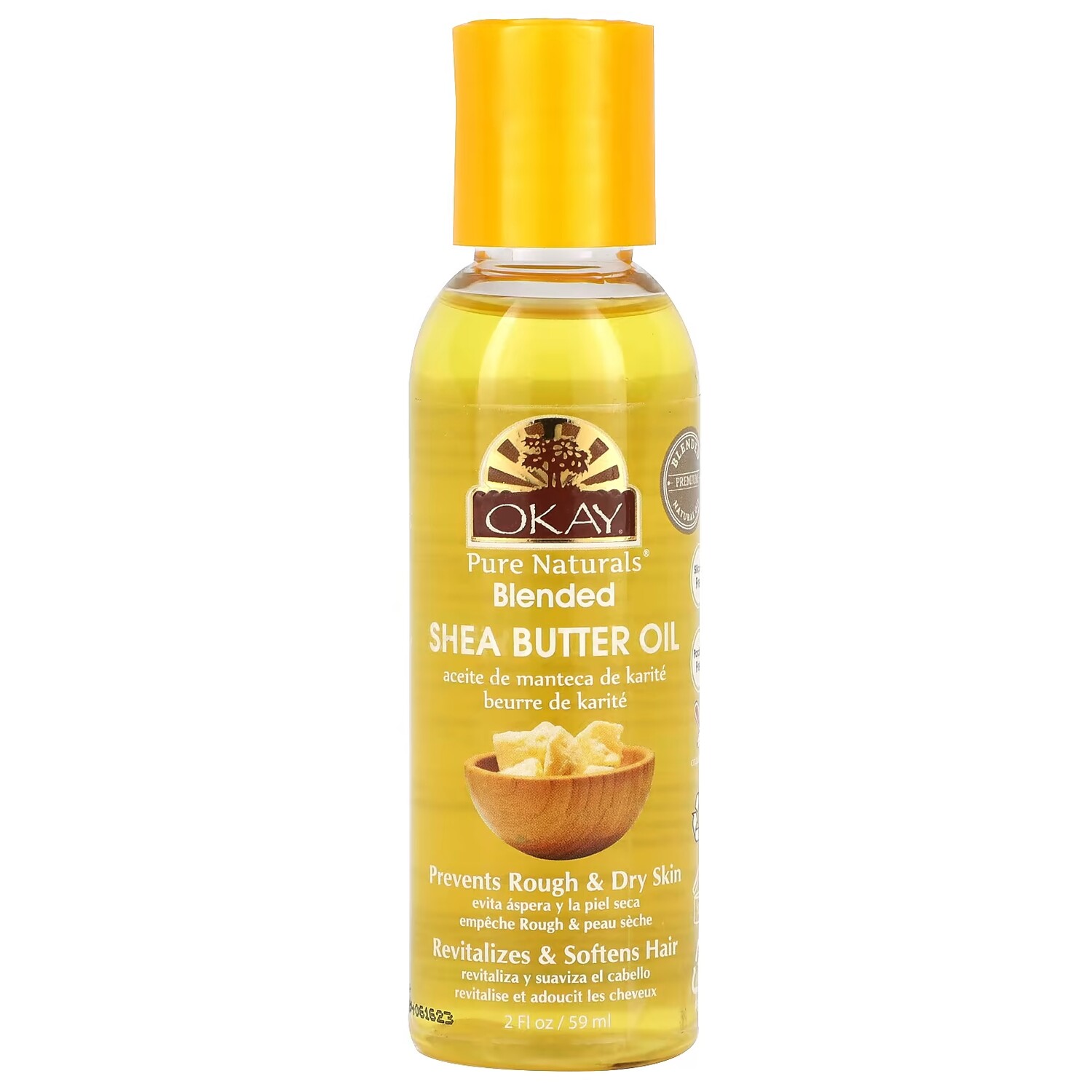 Смешанное масло ши Okay Pure Naturals, 59 мл
Смешанное масло ши Okay Pure Naturals, 59 мл