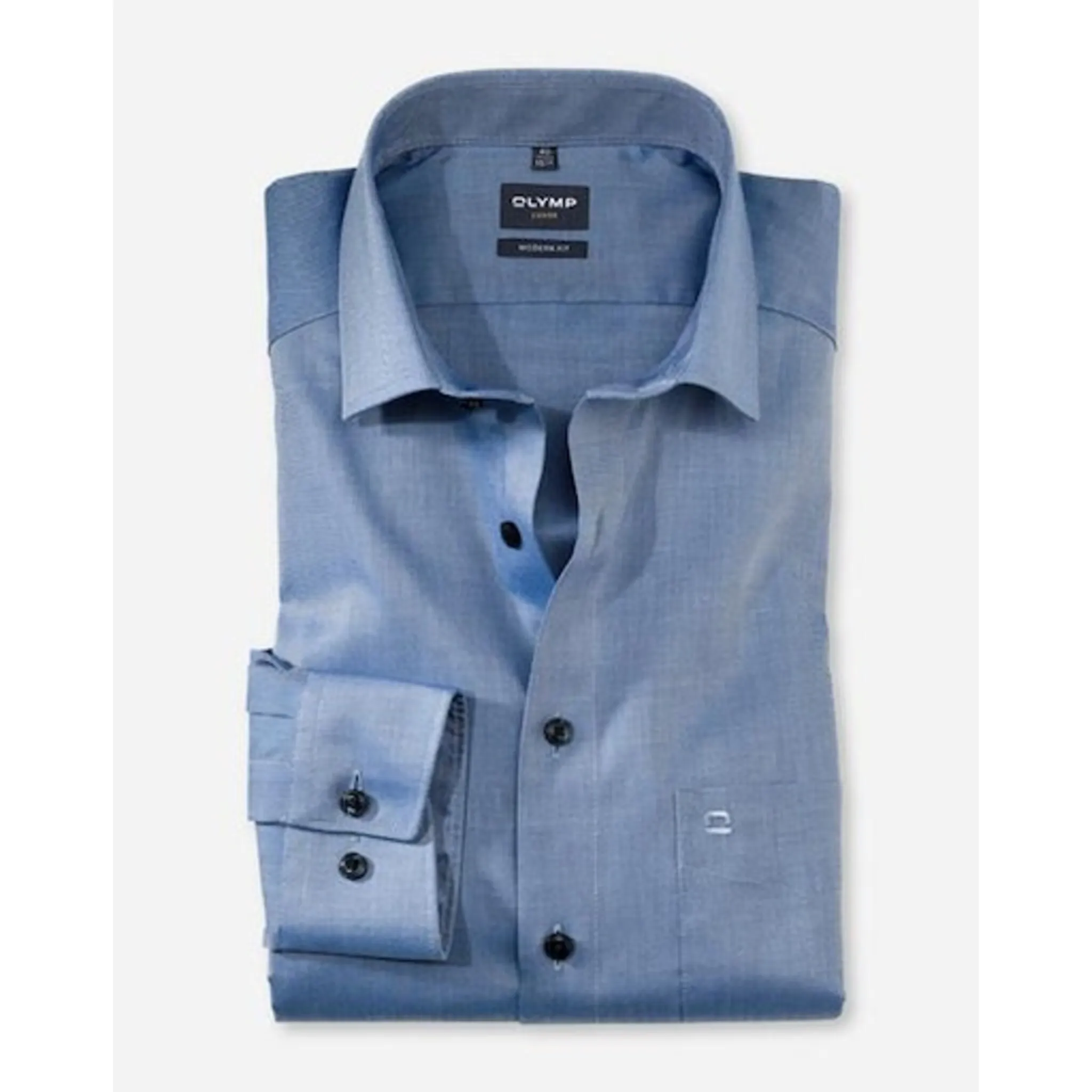 Деловая рубашка OLYMP "Luxor Modern Fit", цвет морской волны
Деловая рубашка OLYMP "Luxor Modern Fit", цвет морской волны