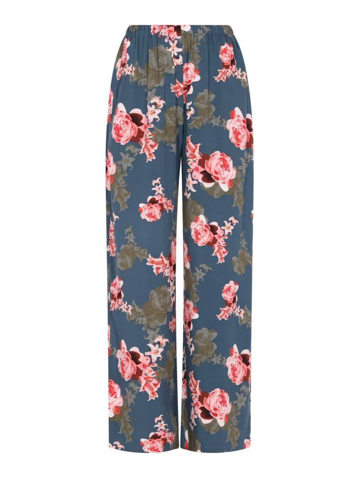 Тканевые брюки Usha, цвет dark green multicolor 
Тканевые брюки Usha, цвет dark green multicolor