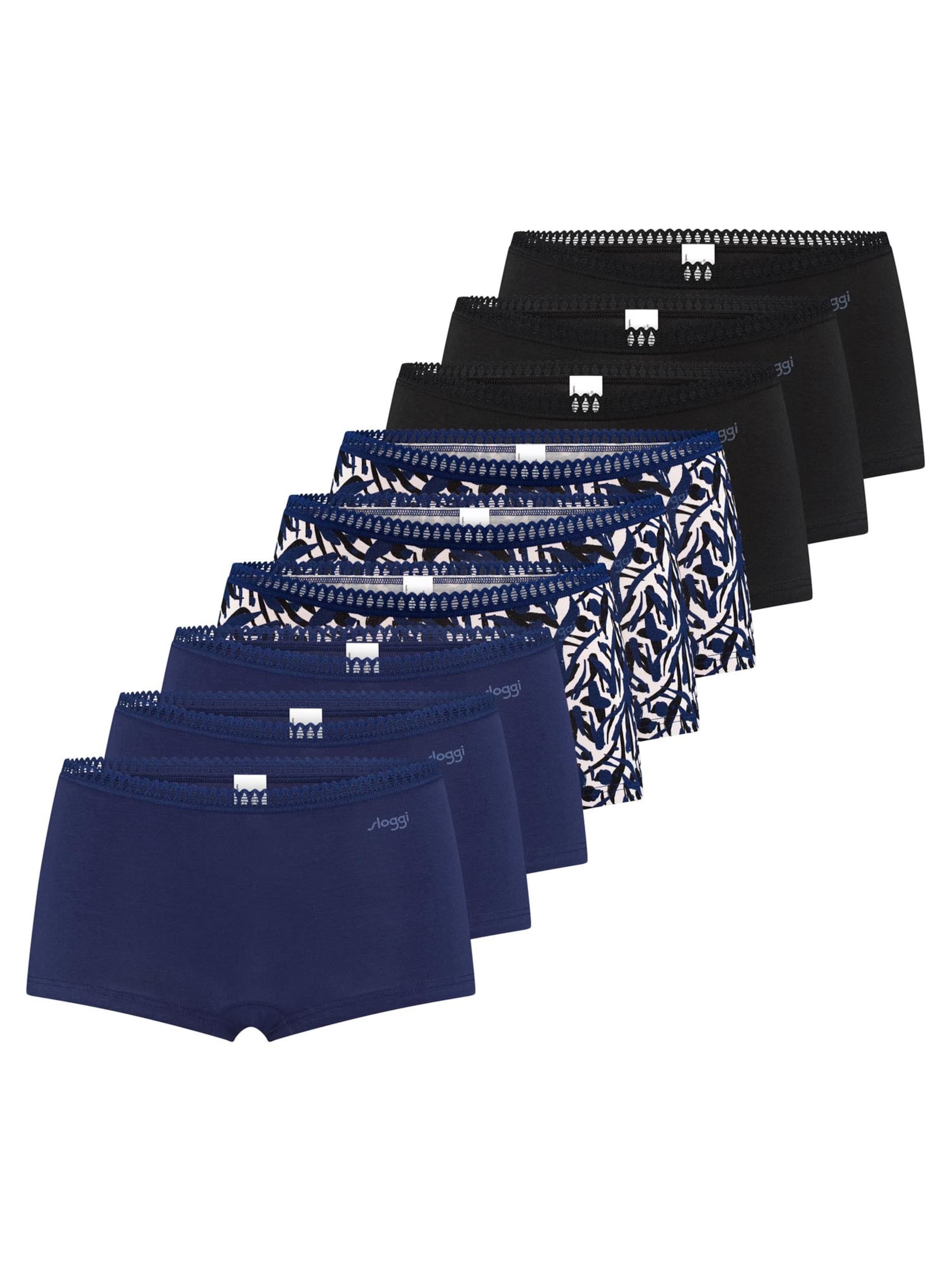 SLOGGI Трусы Boyshorts 'GO Crush' в синем цвете
SLOGGI Трусы Boyshorts 'GO Crush' в синем цвете