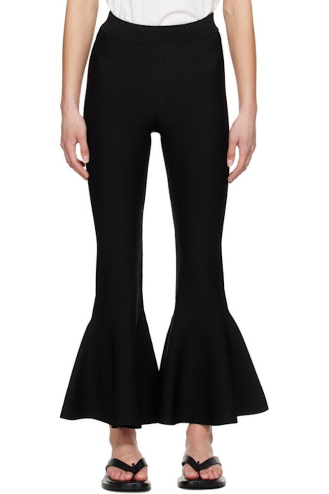 Черные короткие брюки-годе AMI Paris
Черные короткие брюки-годе AMI Paris