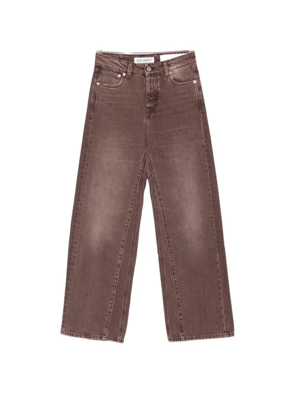 Джинсы с нашивкой-логотипом Our Legacy, коричневый
Джинсы с нашивкой-логотипом Our Legacy, коричневый