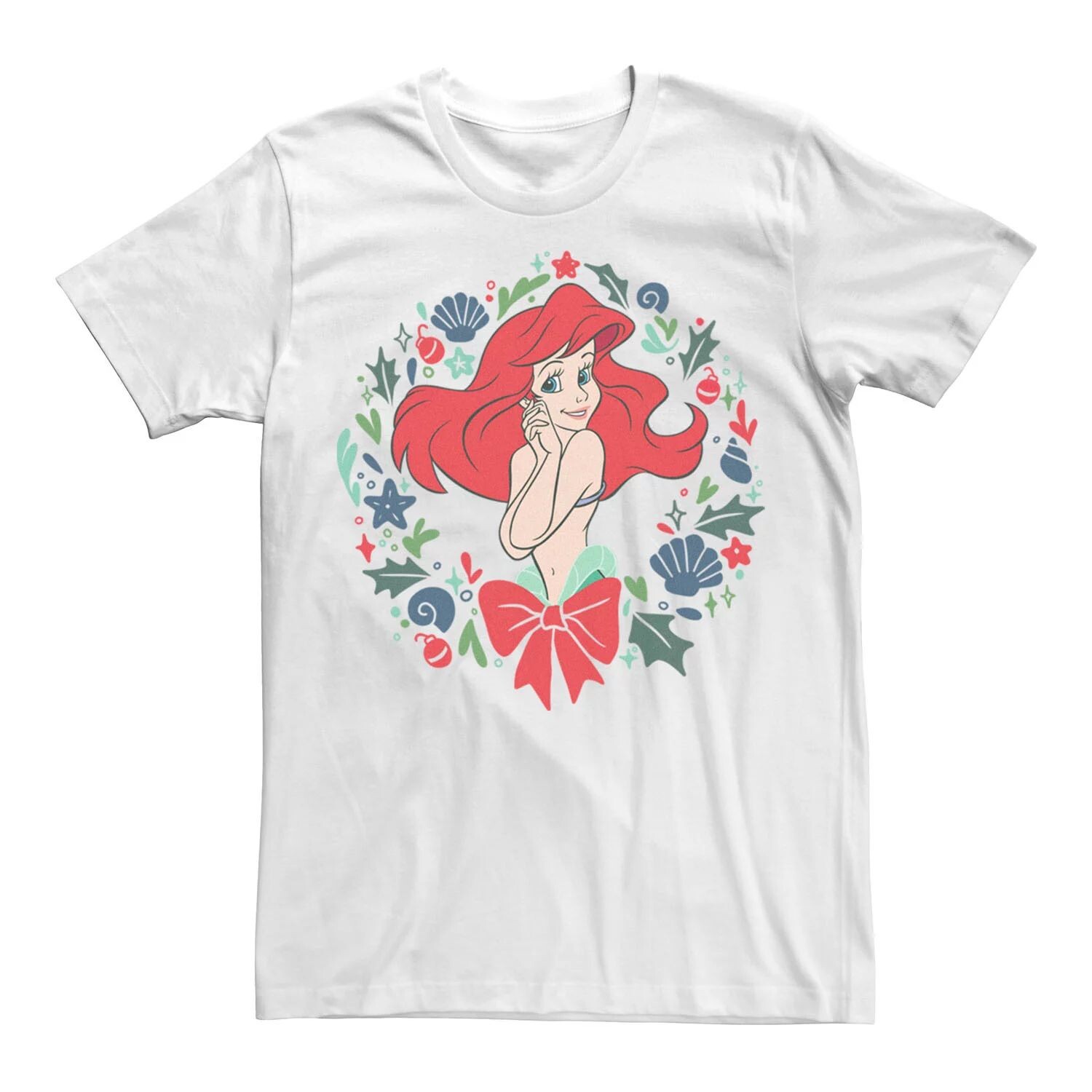 Мужская футболка Disney The Little Mermaid Ariel с венком из морских ракушек Licensed Character
Мужская футболка Disney The Little Mermaid Ariel с венком из морских ракушек Licensed Character