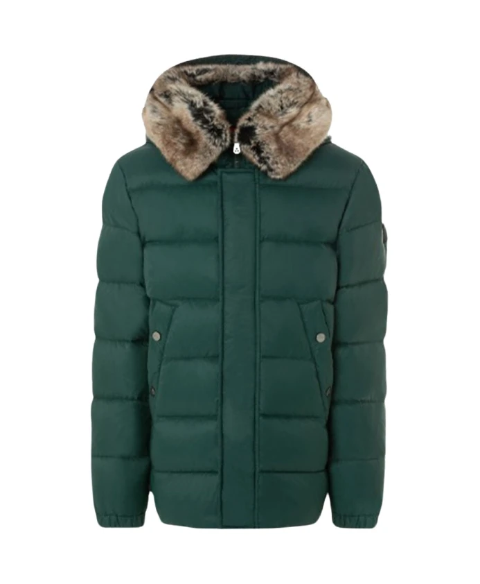 Утепленная нейлоновая куртка со потайной молнией Peuterey, зеленый
Утепленная нейлоновая куртка со потайной молнией Peuterey, зеленый