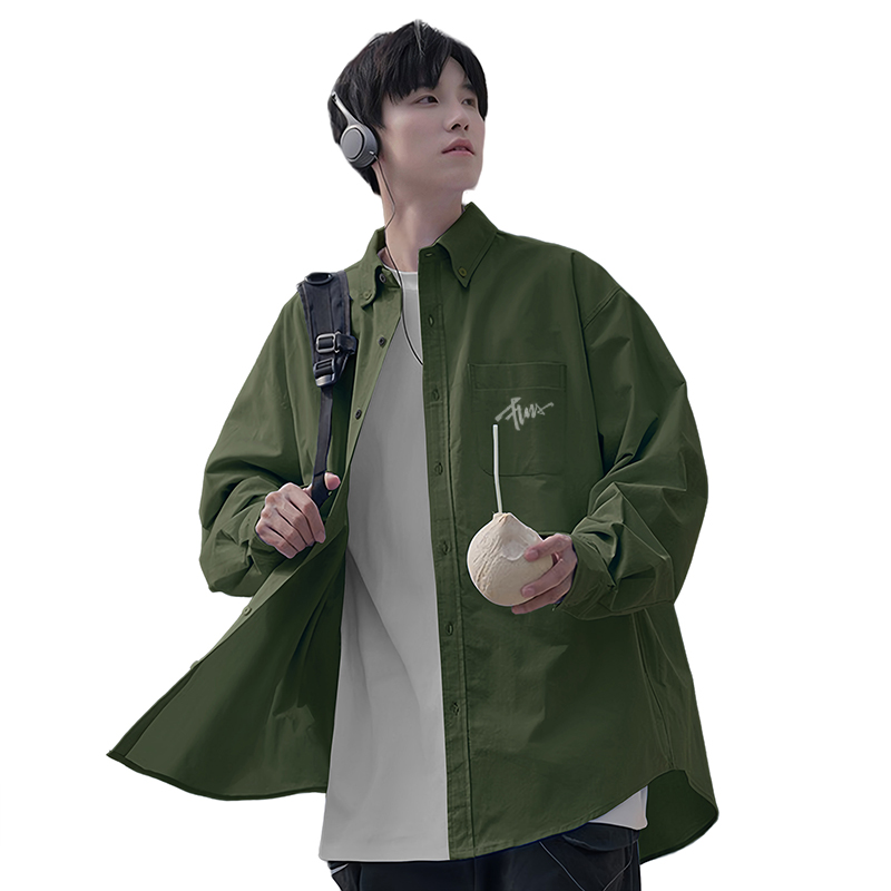 Рубашка унисекс FUERZA, зеленый
Рубашка унисекс FUERZA, зеленый