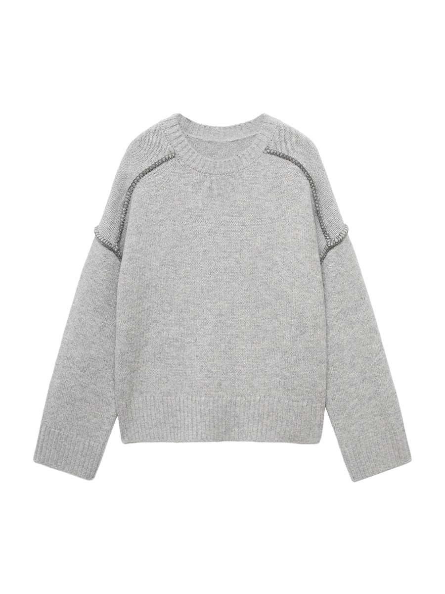 Свитер MANGO TEEN Stitch2, светло-серый
Свитер MANGO TEEN Stitch2, светло-серый